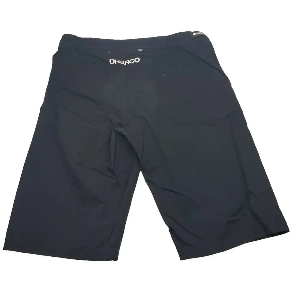 DHaRCO Shorts Mens 38x14 XXL Black MTB Bike Trail Stretch Adjustable Zip Pocket